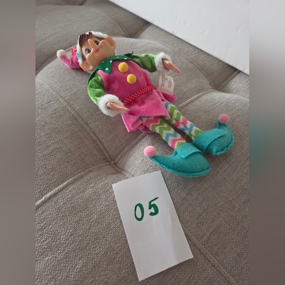 Colorful Christmas Elf  Toy - Picture 8 of 8